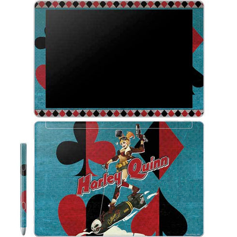 DC Comics Bombshells Harley Quinn Galaxy Book 12in Skin